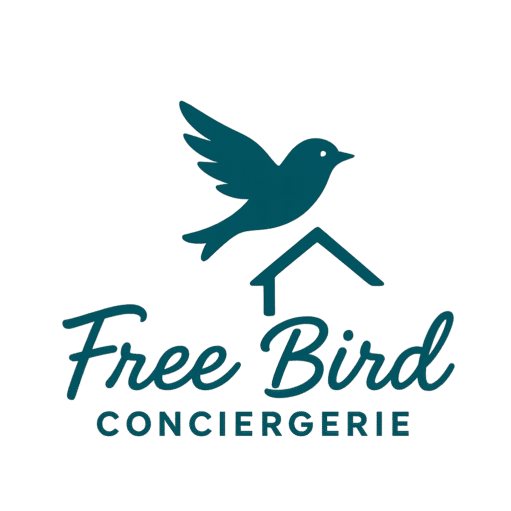 logo free bird conciergerie hostinger