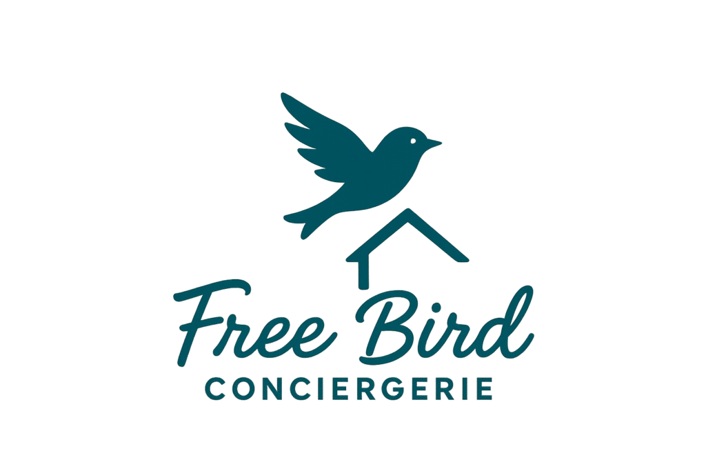 logo free bird conciergerie hostinger